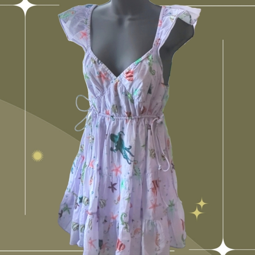 šāØHill House home Lucia sea creatures mini dress - Picture 1 of 7